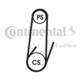 Continental 4PK711ELAST - ACANALADA ELAST