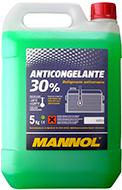 ANTICONGELANTES Y LUBRICANTES ANT. VERDE 30% - Anticongelante G11 Verde 30%CC 5L MANNOL